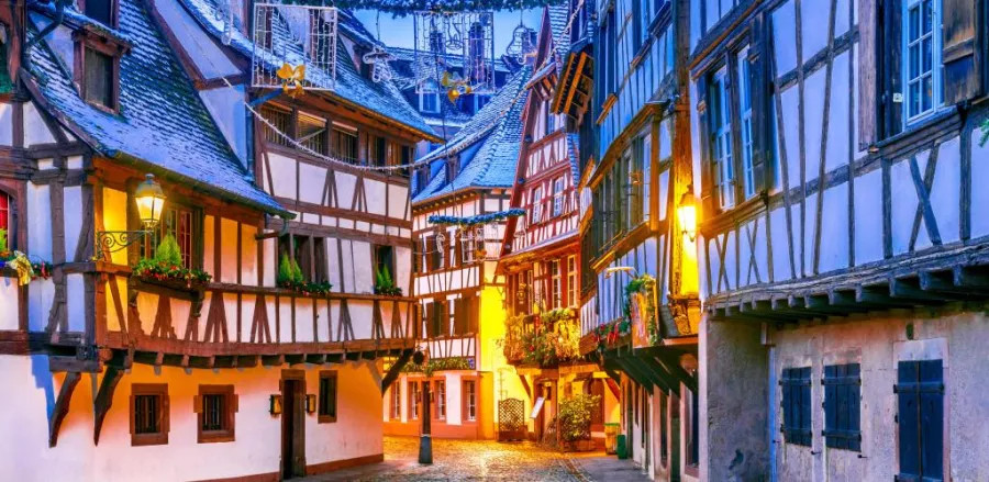 A traditional alsace christmas