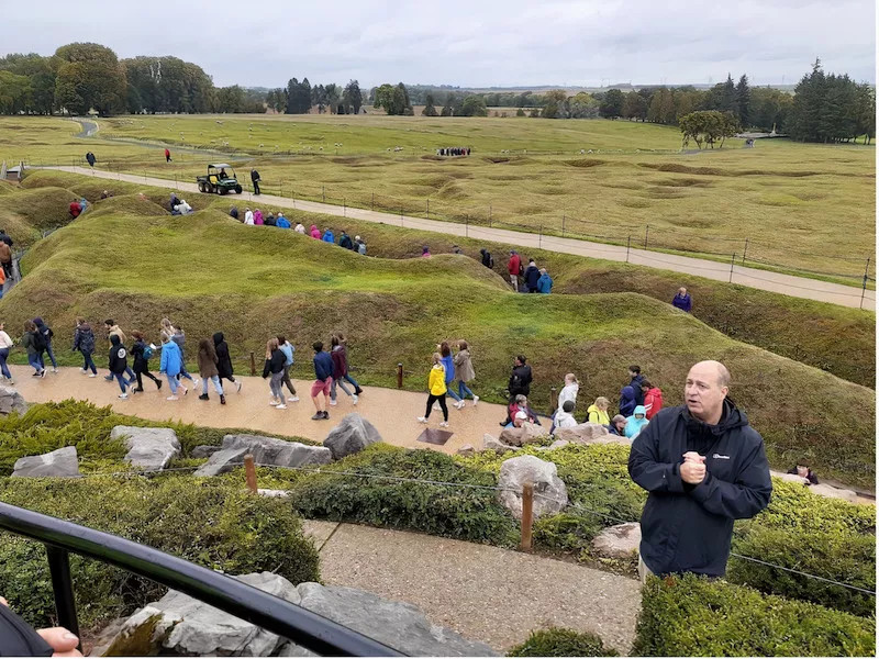 Photo of tour lead by tour leader Steve
